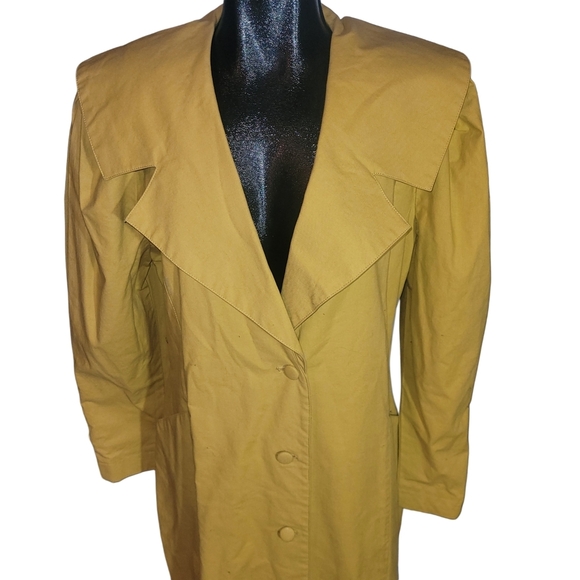 Le Chateau Vintage 90's Yellow Dress - Picture 2 of 8